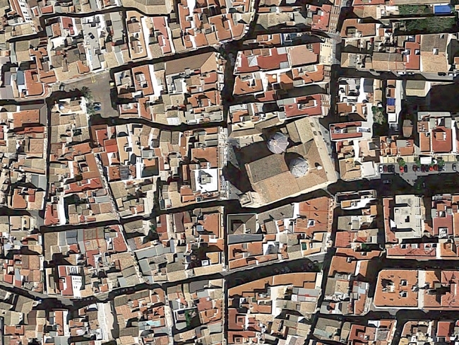 Plano de situación en Callosa de Segura (Google-Maps)    