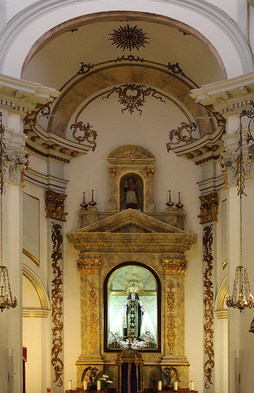 Altar de la capilla de la Comunión (XVIII)  