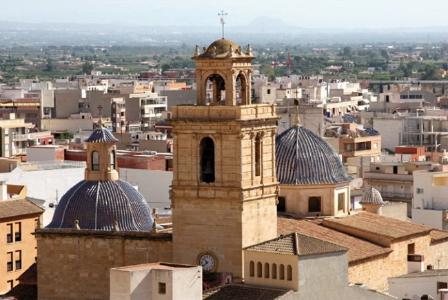 Volúmenes exteriores de la iglesia de San Martín