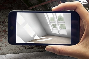 Visualiza en realidad virtual tu reforma con la nueva aplicación de VELUX