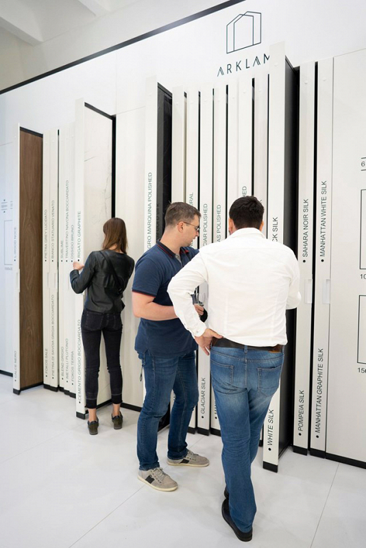 Arklam participó en la inauguración del nuevo showroom de Archetype, en Moscú.
