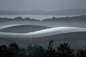 Arquitectura verde para un estadio de futbol. Zaha Hadid Architects