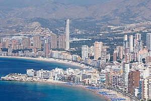 Benidorm lidera los datos de ocupación en apartamentos turísticos en la Península