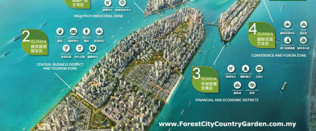 La apuesta de Malasia: una ciudad inteligente y sostenible formada por islas que se construyen desde cero
