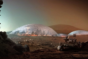 Mars Science City: casas para vivir con temperaturas extremas y poca gravedad
