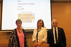 La alta comisionada para la Agenda 2030: “[Las profesiones] sois nuestro gran pulmón de aterrizaje de los ODS”