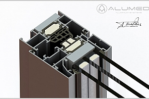 Insignia AMC · Serie Abisagrada · Gama AMC
