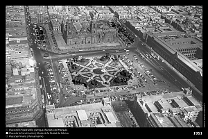 Así ha cambiado el centro histórico de Ciudad de México en 80 años