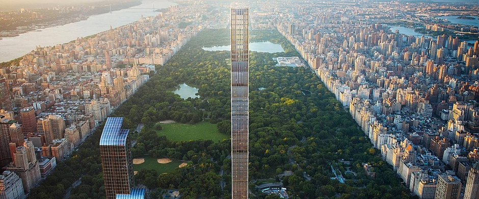 ¿Lujo sinsentido? La polémica revolución de los rascacielos 'cerilla' de Nueva York (que se subastan los millonarios)