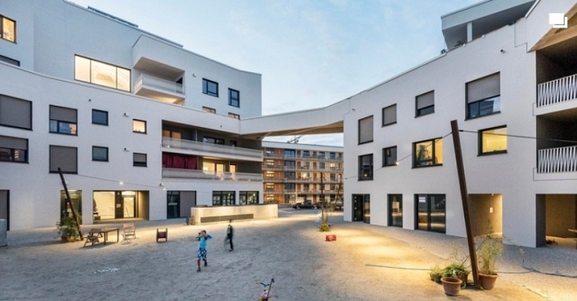 Complejo de viviendas cooperativas wagnisART/bogevischs buero architekten stadtplaner GmbH+SHAG Schindler Hable.