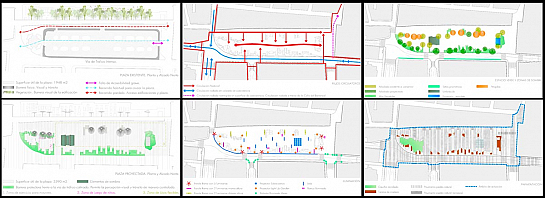 Remodelación de la Glorieta Juan Carlos I y entorno. . Mula . Murcia . España