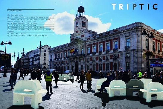 Asiento TRIPTIC . Madrid . Madrid . España . 2014