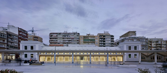 Reciclaje de Antigua Estación de Autobuses . Alicante . Alacant . España