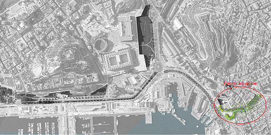 Concurso Acondicionamiento de la Plaza Molina . Cartagena . Murcia . España