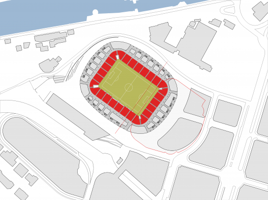 San Mames Stadium . Bilbao . Vizcaya . España