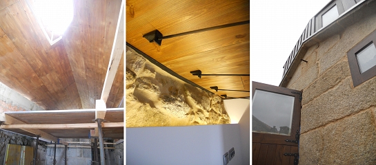 REHABILITACIÓN DE VIVIENDA ENTRE MEDIANERAS EN COMBARRO . Combarro . Pontevedra . España REHABILITACIÓN DE VIVIENDA ENTRE MEDIANERAS EN COMBARRO . Combarro . Pontevedra . España