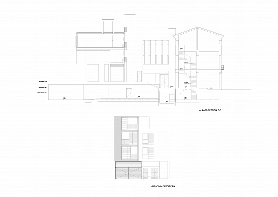 Construcción de 16 viviendas públicas para la rehabilitación de la casa Pérez Piñero y regeneración del casco antiguo de Calasparra . Calasparra . Murcia . España