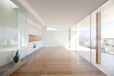 Reforma y ampliación de apartamentos en el hostal Fornet de Altea . Altea la Vieja . Alacant . España