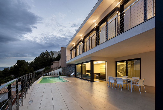 Casa Oos . Moraira . Alacant . España