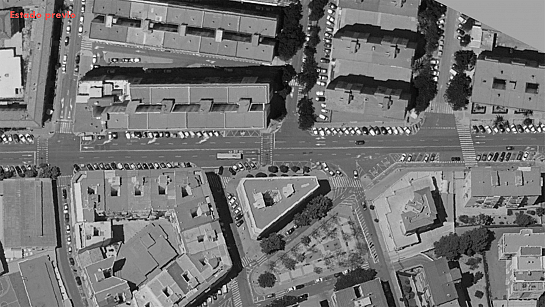 Proyecto de mejora del sistema viario de la calle Padre Esplá . Alicante . Alacant . España