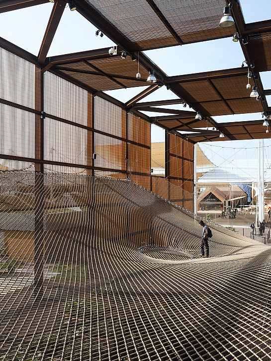 The Brazilian pavilion in Expo Milan 2015 . Milano . Lombardia - Milano . Italia