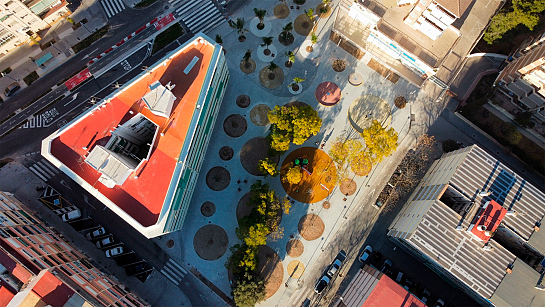 Proyecto de mejora del sistema viario de la calle Padre Esplá . Alicante . Alacant . España