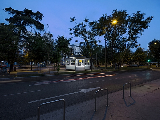 Quioscos Urbanos de Información Turística en Madrid . Madrid . Madrid . España