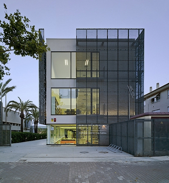 Biblioteca Pública Municipal y Centro Socio-Cultural de Aduanas del Mar . Jávea . Alacant . España