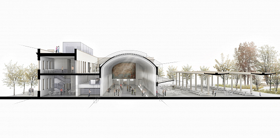 Reciclaje de Antigua Estación de Autobuses . Alicante . Alacant . España