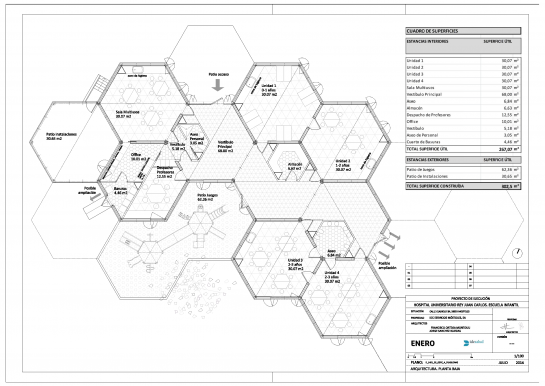 Guardería modular en Móstoles . Madrid . Madrid . España