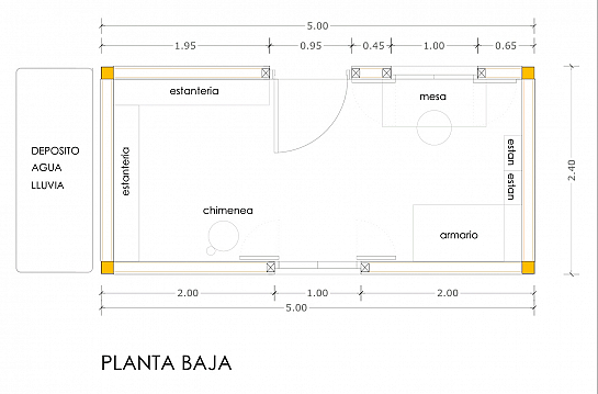 BIOCONSTRUCCION CASETA APEROS Y GESTION DE AGUA . Orihuela . Alacant . España
