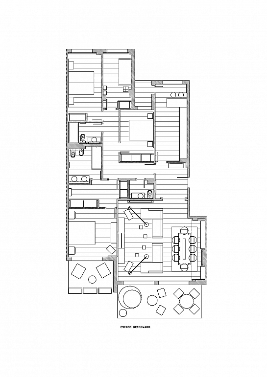 Reforma y decoración apartamento en Ibiza . Eivissa . Illes Balears . España