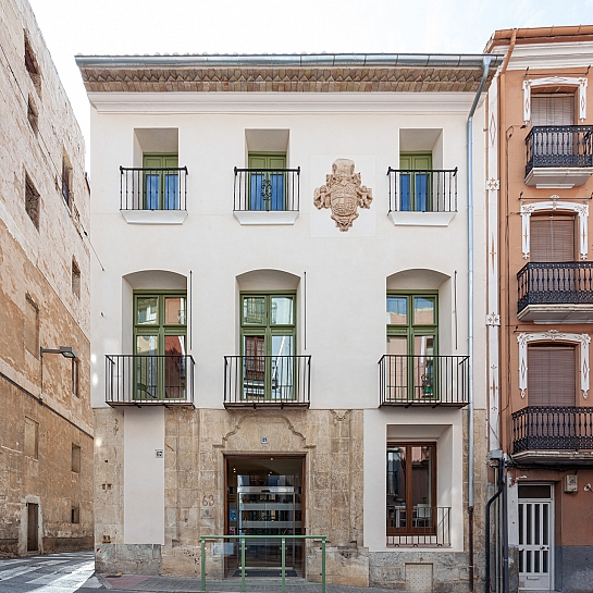 PROYECTO DE REHABILITACIÓN DE LA CASA ROVIRA COMO BIBLIOTECA. XIXONA . Jijona . Alacant . España