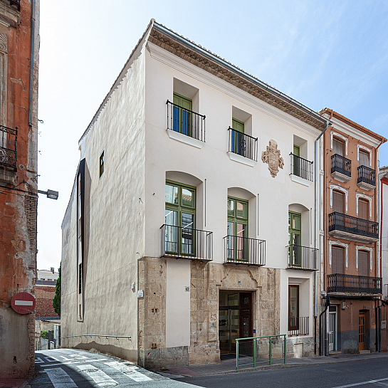 PROYECTO DE REHABILITACIÓN DE LA CASA ROVIRA COMO BIBLIOTECA. XIXONA . Jijona . Alacant . España