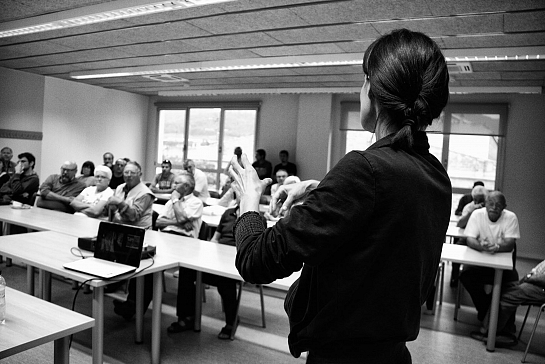 Recuperación del sistema de riego en las huertas termales de Caldes de Montbui . Barcelona . Barcelona . España