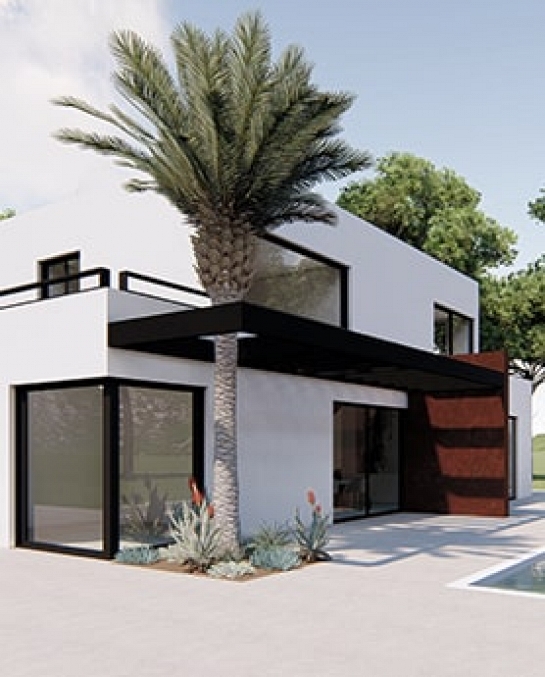Promoción de 13 viviendas unifamiliares Passivhaus en Jávea (Alicante) . Jávea . Alacant . España