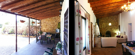 Casa cueva . Elche . Alacant . España