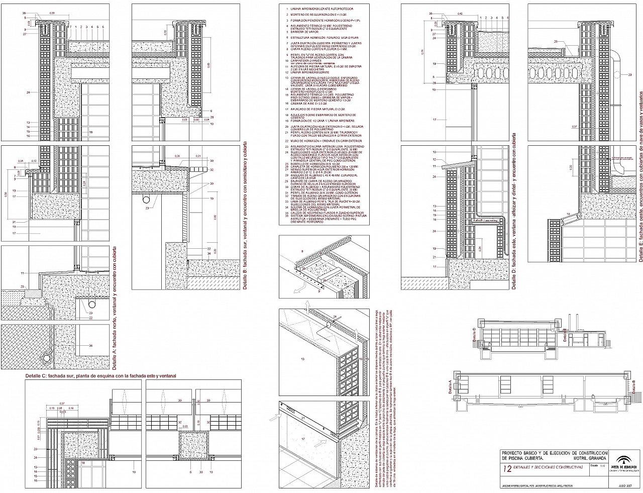 Vida del proyecto Piscina cubierta en Motril