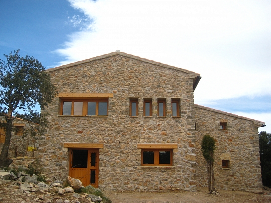 Rehabilitación de antigua masía . Vistabella del maestrat . Castellón . España