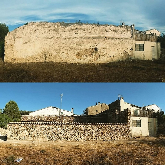 REHABILITACION 'CASAS DE ANSARINS' (MASOS TRADICIONALES) . Bocairent . València . España