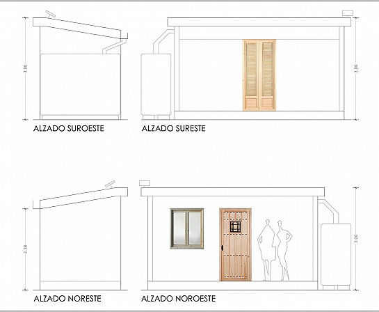 BIOCONSTRUCCION CASETA APEROS Y GESTION DE AGUA . Orihuela . Alacant . España
