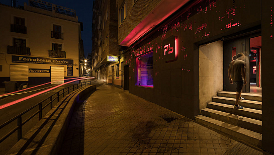 Rehabilitación de un club después de un incendio . Granada . Granada . España