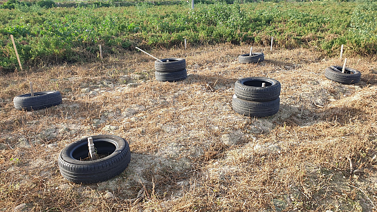 BIOCONSTRUCCION CASETA APEROS Y GESTION DE AGUA . Orihuela . Alacant . España