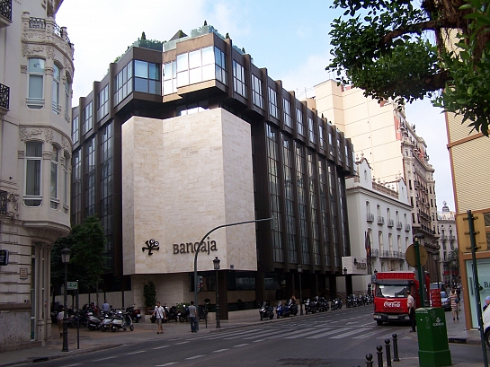 Reforma del Edificio de la sede de BANCAJA en Valencia . Valencia . València . España