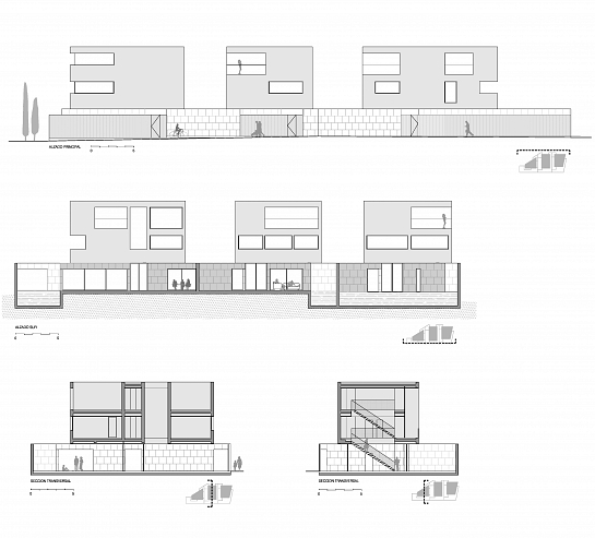 3 Viviendas Adosadas . Novelda . Alacant . España