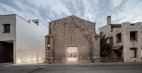 Santa María de Vilanova de la Barca . Vilanova de la barca . Lleida . España