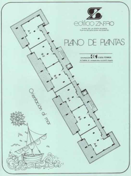 Edificio Zafiro - Playa de San Juan . Alicante . Alacant . España