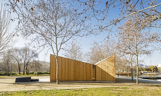 Aula K. Espacio modular para educación ambiental . Santa Coloma de Gramenet . Barcelona . España Aula K. Espacio modular para educación ambiental . Santa Coloma de Gramenet . Barcelona . España