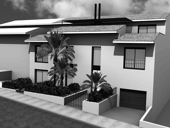 edificio de viviendas . Altea . Alacant . España