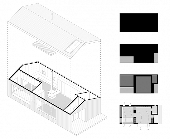 Casa estudio de madera . Sant Cugat del Vallès . Barcelona . España